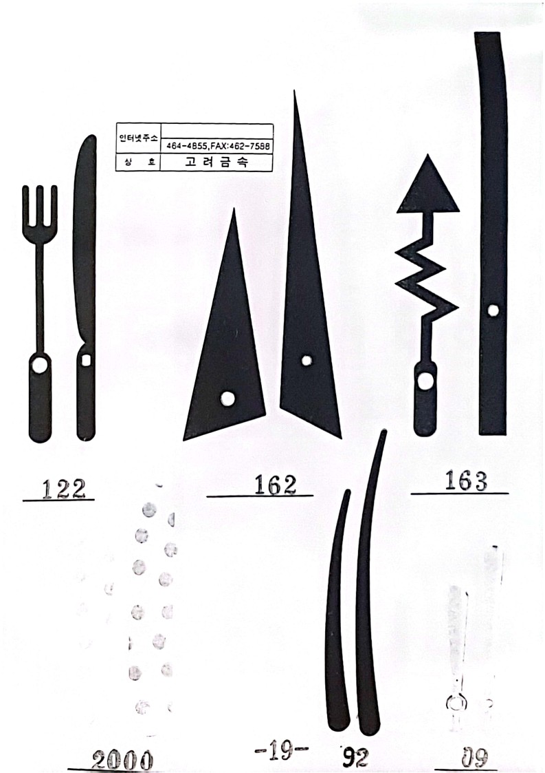 제품 122, 162, 163, 2000, 92, 09